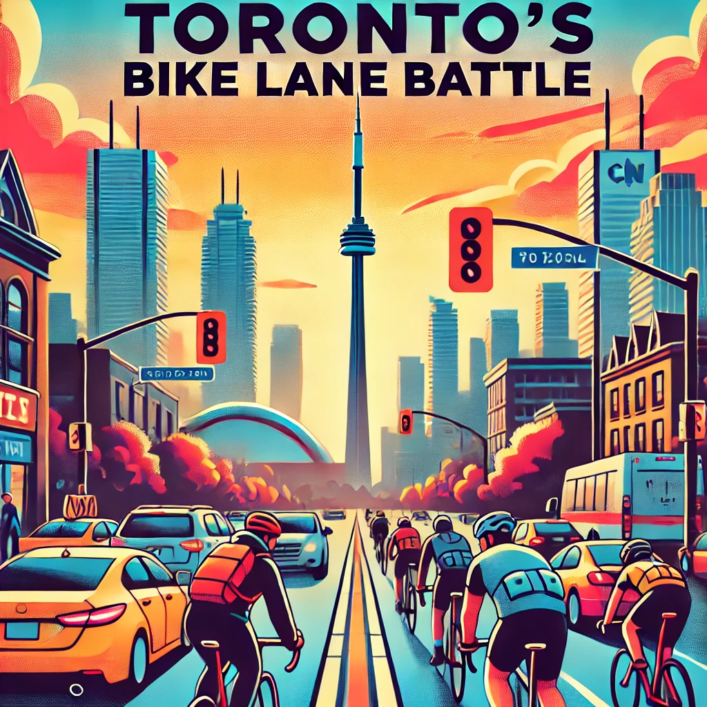 Torontos Bike Lane Battle